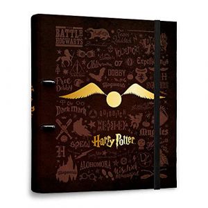 Grupo erik Dossier 2 Anneaux Decoupe Premium Harry Potter