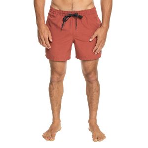 Quiksilver Short de Bain Homme,Brique Marsala Heather, XS