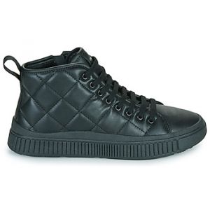 Geox Baskets montantes enfant J LAQUINNY GIRL Noir - Taille 36,37,38,39