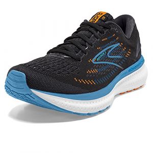 Brooks Glycerin 19, Chaussure de Course Homme, Black Blue Orange, 42.5 EU