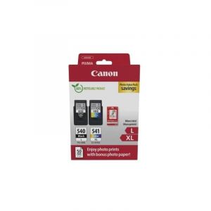 Pack de 2 cartouches d encre pack papiers photo CANON PG540L CL541XL Couleur Haut