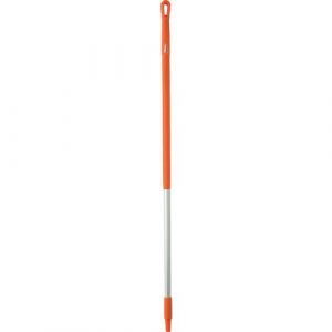 Image de Vikan Hygiene 29357 Handle 130cm,orange,ergonomic, aluminium, ø31mm /10