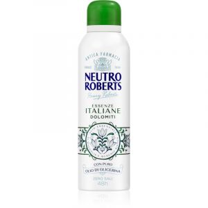 Neutro Roberts Dolomiti Deodorant without Aluminum Salts with Essential Magnolia Oil and White Musk with Pure Glycerin Oil and 48h White Musk 200ml pour femme