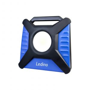 Ledino Projecteur hybride à led Projecteur de travail Colonne lumineuse alu jaune hybride IP54 h 60 cm