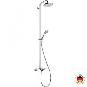 Hansgrohe Colonne bain douche thermostatique Croma 220 + nettoyant