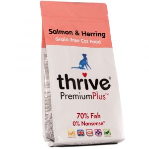 Thrive PremiumPlus, saumon & hareng pour chat - 2 x 1,5 kg