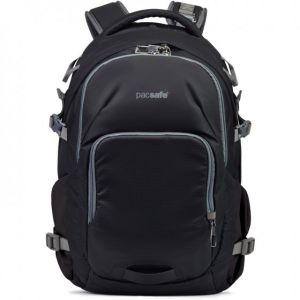 Image de PacSafe Venturesafe G3 28 litres, Technologie antivol, 100D Nylon Diamond Ripstop, Sac à Dos de Jour, Sac à Dos de randonnée, Sac de Voyage avec Technologie de sécurité, 28 litres, Noir