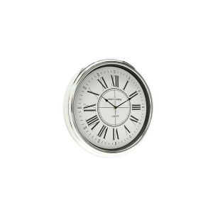 Image de Boltze Horloge Ronde Chiffres Romains Plastique Argenté 0,000000