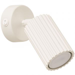 Applique Karbon aluminium 1xGU10 8cm Sollux