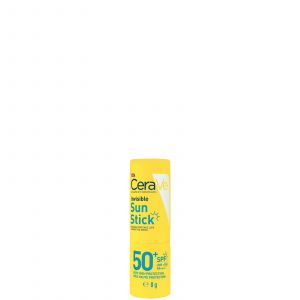CeraVe Stick Solare Invisibile per Viso e Labbra SPF50+ 8g