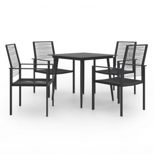 Image de VidaXL Home tore Ensemble de salle à manger de jardin 5 pcs