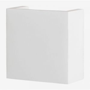 Applique murale LED en plâtre Gadea SKLUM Blanc 12,5 cm