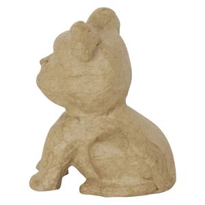 decopatch Chien Bulldog en papier mâché - 9 x 7,5 x 6 cm