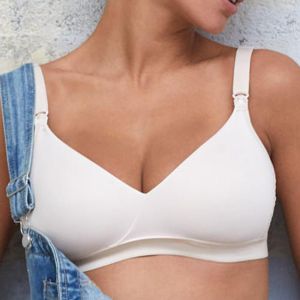 Cache Coeur Soutien-gorge d'allaitement sans armatures rose - Couleur Rose - Taille 95I/J