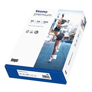 TECNO PREMIUM, papier reprographique, blancheur élevée, 80g, A4, FSC, ramette de 500 feuilles