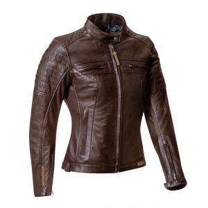 Image de Ixon Blouson cuir femme Torque Lady marron - XL