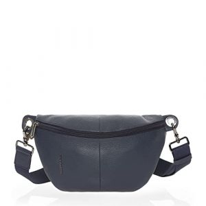 Mandarina Duck Sac à Main Mellow Leather Bum Bag-Nero, Sacs bandoulière Femme, 0.01x0.01x0.01 Centimeters (W x H x L) 3702
