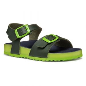 Geox J Ghita Boy C Sandale, DK Green/Lime, 36 EU