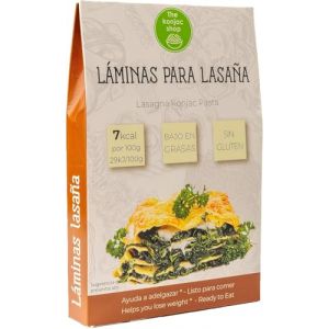 The Konjac Shop Láminas de Lasaña Vegano 5uds