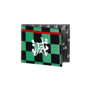 Karacter Mania Portefeuille pour Homme - Demon Slayer Tanjiro - Multicolore- Taille Unique