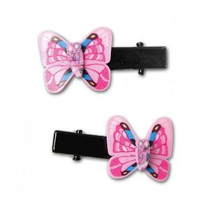 Ruedelafete Lot de 2 Pinces à cheveux Papillon
