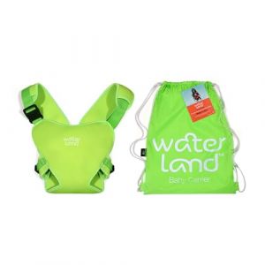 WaterLand Porte-b&eacute;b&eacute; innovant pour l'eau et la terre - Sangle de poitrine imperm&eacute;able pour tout-petits avec sangles r&eacute;glables, si&egrave;ge de transport l&eacute;ger pour piscine et plage