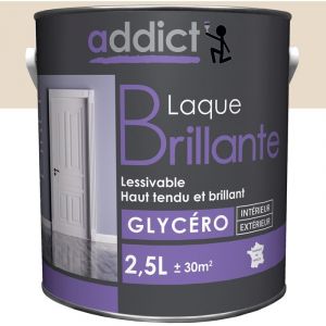 Addict Peinture laque multicouche Brillante 2,5 L - Noir - ADD111358