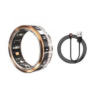 Bague Intelligente - GENERIC - WOL VEE - Moniteur de fréquence cardiaque - Étanche IP68 - Noir