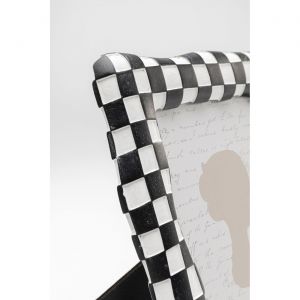 Kare Design Cadre photo Checker 18x24cm noir