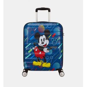 Image de American Tourister Valisette 'Wavebreaker Disney' bleu foncé / blanc / noir / vert / jaune / rouge - Couleur Bleu Foncé / Blanc / Noir / Vert / Jaune / Rouge - Taille One Size