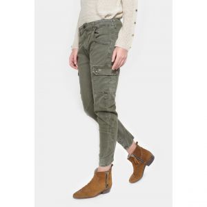 Le Temps des Cerises Pantalon Rivera Femme Kaki