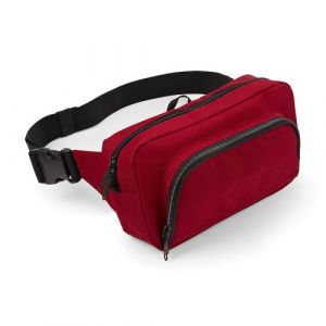 BagBase - Sac banane (2.5 litres) - Homme (Lot de 2) (Taille unique) (Rouge) - UTRW6780