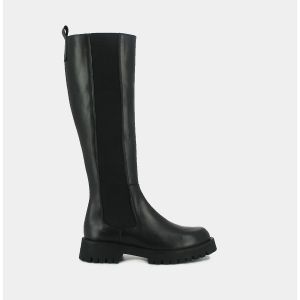 Jonak Bottes Rebel cuir à plateforme Noir