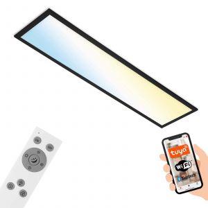 Brilo - Plafonnier à intensité variable LED PIATTO LED/28W/230V Wi-Fi Tuya + Télécommande