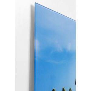 Image de Kare Design Karedesign Tableau en verre marche flamants roses 80x80cm