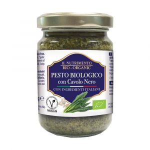 Pesto Biol&oacute;gico com Repolho Preto 130 g - Il Nutrimento
