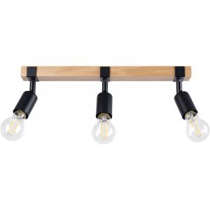 Sollux SL.1297 - Spot ZUCA 3xE27/15W/230V noir