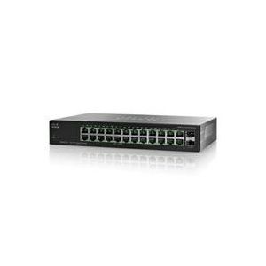 Cisco Small Business SG112-24 - Commutateur 24 x 10/100/1000 + 2 x SFP Gigabit combin&eacute; rack