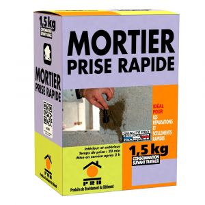 Mortier à prise rapide - 1,5kg