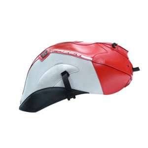 Bagster Tapis de réservoir rouge/gris/carbone (1517K) Yamaha FZ1 Fazer S