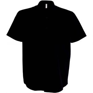 Kariban ACE > Chemise Manches Courtes - Noir, L, Homme