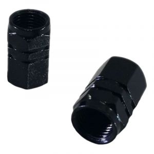 Brazoline Paire de bouchons de valve écrou moto