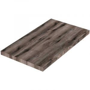 Kiamami Valentina &Eacute;tag&egrave;re Pour Lavabo &Agrave; Poser En Ch&ecirc;ne Fossile 80Cm