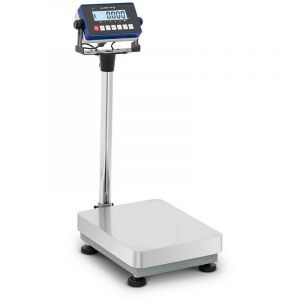 Steinberg Balance Plateforme Pèse-Colis Sol Industriel Avertissement 60kg ±0,002kg kg/lb - Argent, Blanc