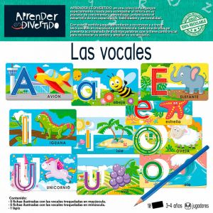Educa Jeux tifs Borras The Vowels