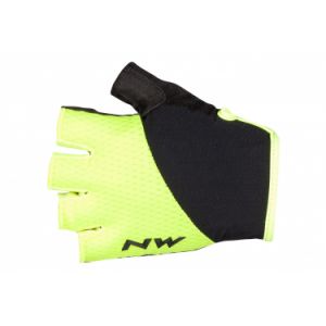 Image de Northwave Paire de gants courts fast jaune noir s