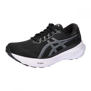 Asics Femme Gel Kayano 30 Sneaker, Black/Sheet Rock, 36 EU