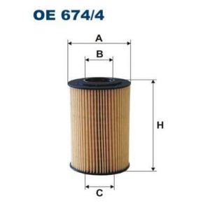 Filtron Filtre à huile Œ674/4