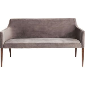 Image de Kare Design Banquette Mode velours gris