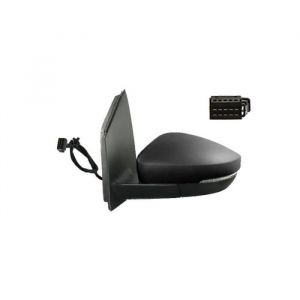 Volkswagen Rétroviseur électrique gauche noir fiche rectangle Polo 5 2010-2017 RA28482